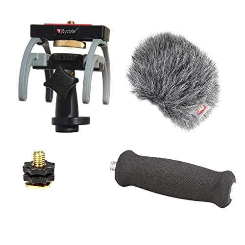 Rycote 046023 HD Recorder Audio Kit for Zoom H6, Black - down 35.06% (£45.17) to £83.68 from £128.85