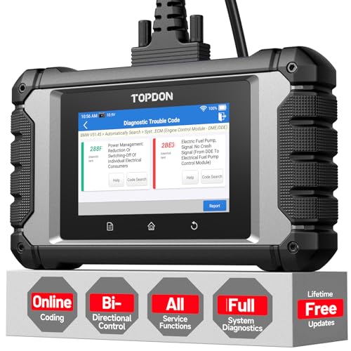 TOPDON ArtiDiag EU OBD2 Scanne...-Benz/BMW/VAG ONLY, ECU Coding - down 16.67% (£30.00) to £149.99 from £179.99
