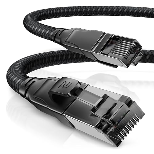 CSL - CAT 8.1 Network Cable 40... - Compatible with Cat 6 Cat 7 - down 9.99% (£1.71) to £15.41 from £17.12