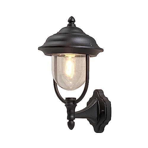 Konstsmide Outdoor Wall Light .../IP43/Outside Light Matt Black - down 10.01% (£2.27) to £20.41 from £22.68