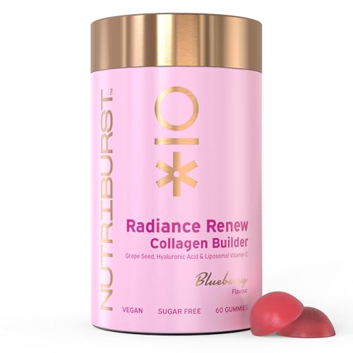 Nutriburst Radiance Renew • Bo...n • Vegan & Sugar Free Gummies - down 48.67% (£9.48) to £10.00 from £19.48