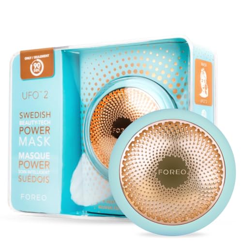 FOREO UFO 2 Full Facial LED Ma...sed Skin Care Absorption, Mint - down 20.92% (£27.05) to £102.24 from £129.29