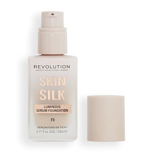 Makeup Revolution, Skin Silk S...ains Hyaluronic Acid, F3, 23ml - down 12.85% (£1.06) to £7.19 from £8.25