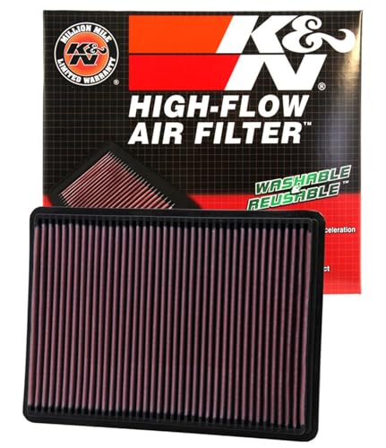K&N Filters 33-2233 Washable a...ble Car Replacement Air Filter - down 45.08% (£21.67) to £26.40 from £48.07