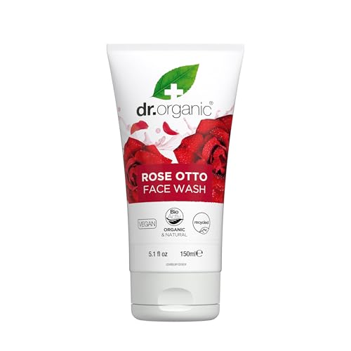 Dr Organic Rose Otto Face Wash...nic, 150ml, Packaging may vary - down 14.69% (£1.10) to £6.39 from £7.49