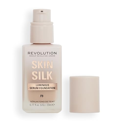 Makeup Revolution, Skin Silk S...ains Hyaluronic Acid, F9, 23ml - down 10.05% (£0.58) to £5.19 from £5.77