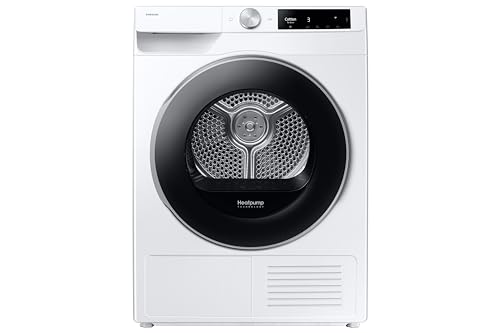 Samsung Series 7 DV90T6240LE/S... Pump Tumble Dryer, 9kg, White - down 11.89% (£92.59) to £686.41 from £779.00