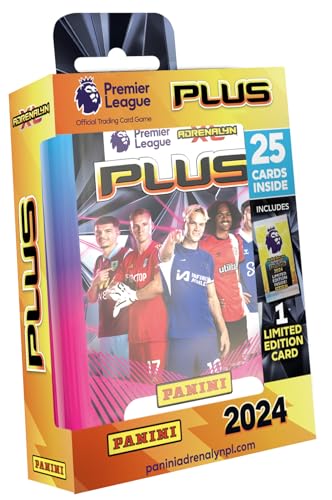 Panini Premier League 2024 Adrenalyn XL PLUS Pocket Tin - down 59.40% (£5.34) to £3.65 from £8.99