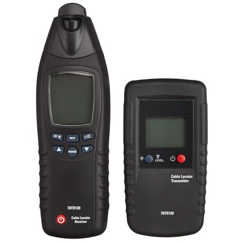 Amazon Basics Cable locator, Black - down 10.01% (£7.27) to £65.39 from £72.66
