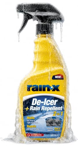 Rain-X 2-in-1 De-Icer & Rain R...Windscreen Ice Removal - 500ml - down 61.16% (£6.11) to £3.88 from £9.99