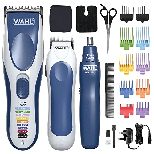 Wahl Colour Pro Cordless 3‑in‑...r Remover, 60‑Min Cordless Use - down 25.56% (£11.50) to £33.49 from £44.99