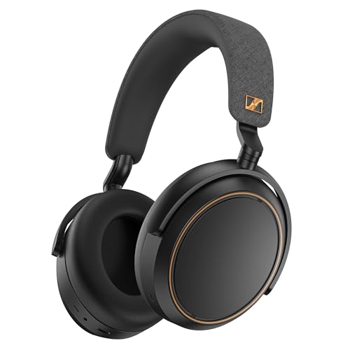 Sennheiser MOMENTUM 4 Wireless...stomizable Sound, Black/Copper - down 5.30% (£11.09) to £198.30 from £209.39