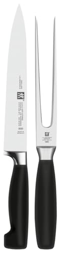 Zwilling J.A. Henckels Zwillin... Four Star 2-Piece Carving Set - down 14.00% (£14.59) to £89.66 from £104.25
