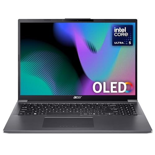 Acer Aspire 16 A16-71M Laptop ... WUXGA+ OLED, Windows 11, Iron - down 10.00% (£67.12) to £604.12 from £671.24