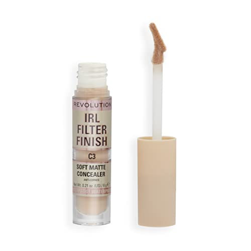 Makeup Revolution, IRL Filter ..., Fair to Light Skin Tones, 6g - down 29.89% (£1.94) to £4.55 from £6.49