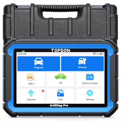 TOPDON Car Diagnostic Tool Art...ices, 2-Year Free Update, Blue - down 37.56% (£142.72) to £237.27 from £379.99