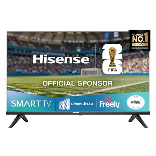 Hisense 40" 40A4QTUK FHD LED T...ly, Disney +, YouTube, Netflix - down 20.64% (£39.01) to £149.99 from £189.00