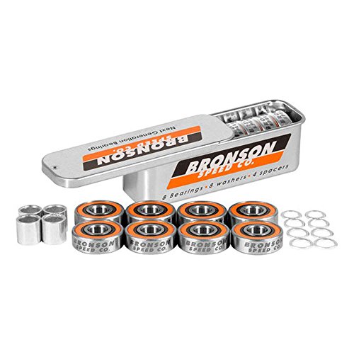 Bronson Speed Co G3-8 Skateboard Bearings - Multi-Coloured - down 26.17% (£8.02) to £22.63 from £30.65
