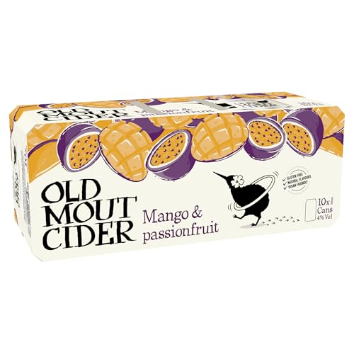 Old Mout Mango & Passionfruit Cider Cans 10x330ml - down 19.01% (£2.18) to £9.29 from £11.47