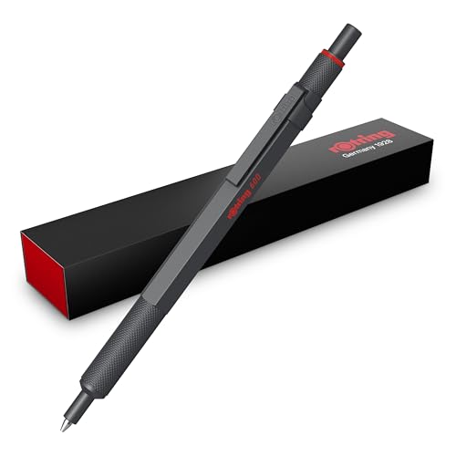 rOtring 600 Ballpoint Pen | Me... Hexagonal Barrel | Refillable - down 37.26% (£10.21) to £17.19 from £27.40