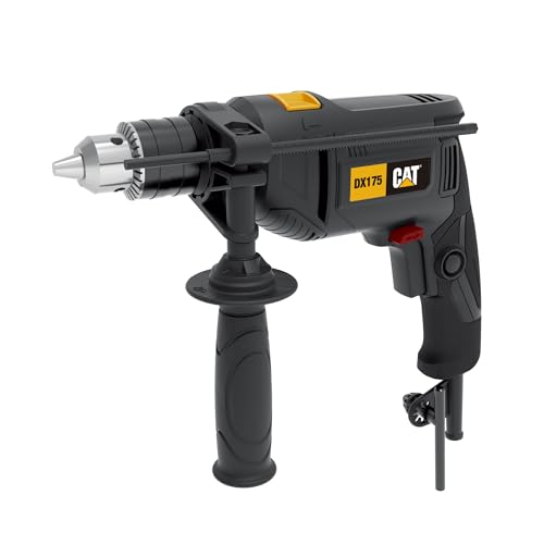 CAT DX175 Impact Drill 600W 13... Depth Gauge & Handle Included - down 9.99% (£2.33) to £21.00 from £23.33