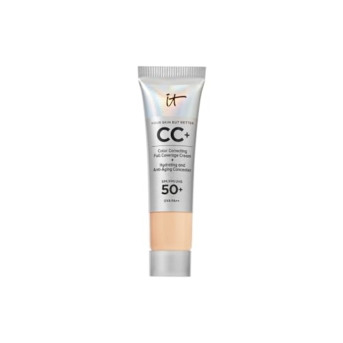 iT Cosmetics CC+ Cream SPF 50+...er, (Full Size or Travel Size) - down 20.00% (£2.40) to £9.60 from £12.00
