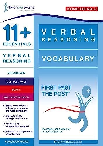 11+ Essentials Verbal Reasonin...ry Book 1: First Past the Post - down 21.08% (£1.80) to £6.74 from £8.54