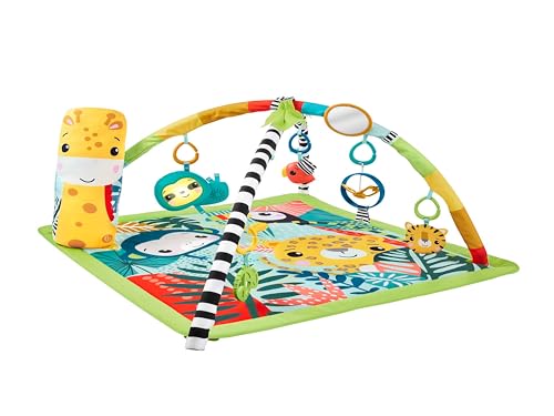 Fisher-Price 3-In-1 Rainforest...| Playmats & Floor Gyms, HJW08 - down 25.00% (£12.50) to £37.49 from £49.99
