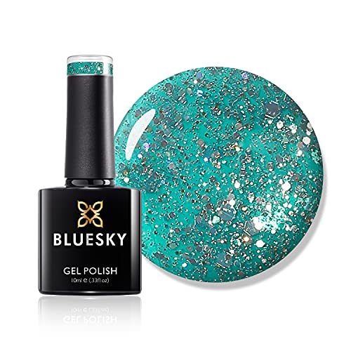 Bluesky Gel Nail Polish, Teal ...ires Drying Under UV LED Lamp) - down 20.04% (£1.00) to £3.99 from £4.99