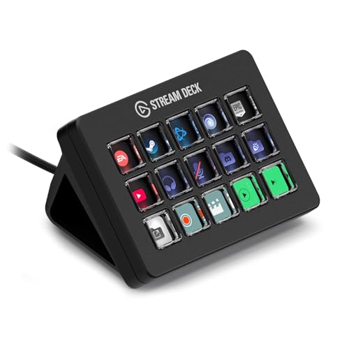 Elgato Stream Deck Scissor Keys Workflow Controller - down 21.43% (£30.00) to £109.99 from £139.99