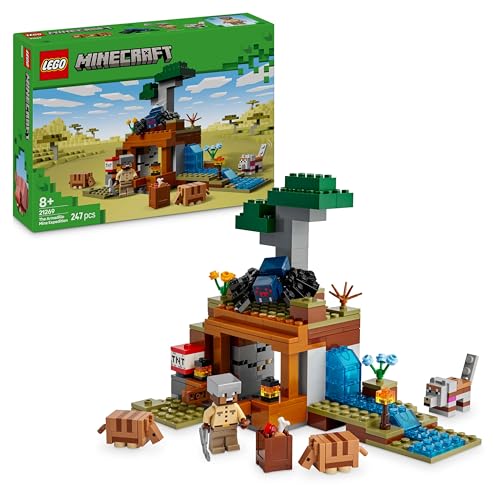 LEGO Minecraft The Armadillo M... Year Old Boys & Girls - 21269 - down 15.01% (£2.25) to £12.74 from £14.99