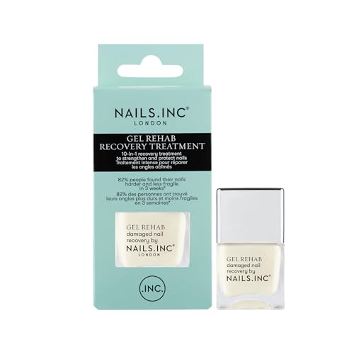 Nails.INC Gel Rehab Recovery T...s, Cruelty Free, Vegan, (14ml) - down 52.53% (£7.88) to £7.12 from £15.00