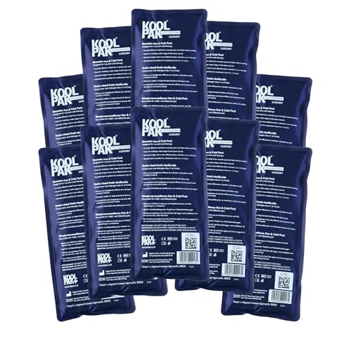 Koolpak Hot and Cold Gel Packs...Back, Neck & Legs (Pack of 10) - down 7.96% (£1.75) to £20.23 from £21.98
