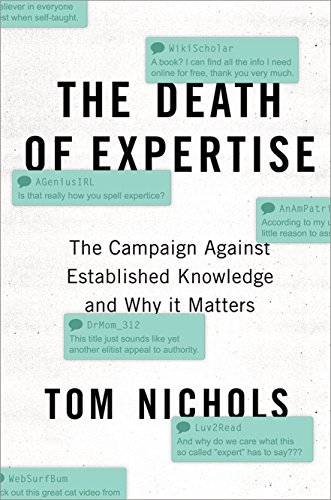 The Death of Expertise: The Ca...d Knowledge and Why it Matters - down 4.95% (£0.24) to £4.61 from £4.85