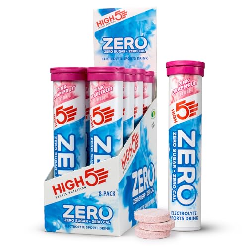HIGH5 Zero Electrolyte Tablet ...ruit - 160 Tablets - Pack of 8 - down 44.52% (£13.88) to £17.30 from £31.18