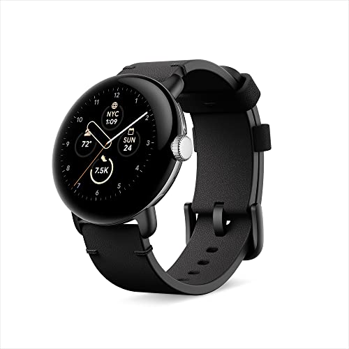 Google Pixel Watch Crafted Leather band – Black, Small - down 9.98% (£2.60) to £23.45 from £26.05
