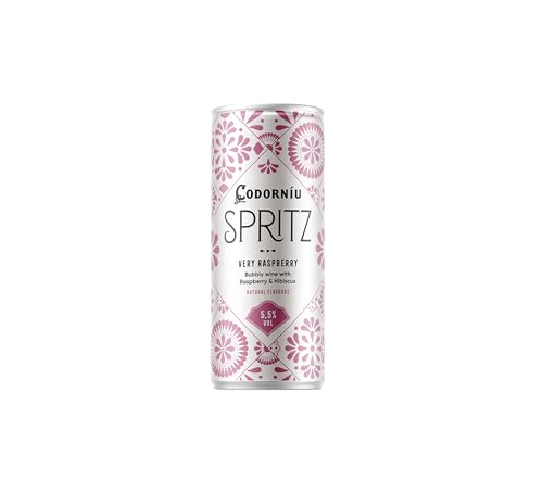 Codorniu Spritz Raspberry 12x250ml - down 58.28% (£14.47) to £10.36 from £24.83