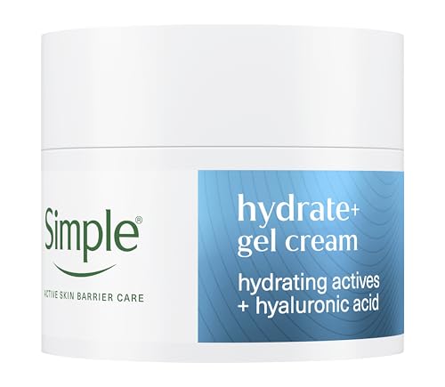 Simple Hydrate+ Facial Moistur...iser for Sensitive Skin, 50 ml - down 24.96% (£1.66) to £4.99 from £6.65