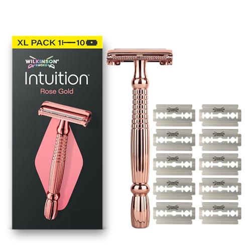 Wilkinson Sword Intuition Rose...or Handle and 10 Blade Refills - down 30.83% (£7.40) to £16.60 from £24.00