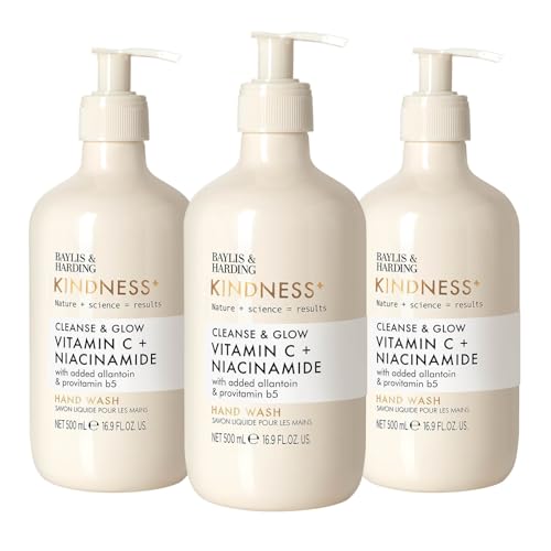 Baylis & Harding Kindness+ Vit...inamide Hand Wash 500ml 3 pack - down 13.39% (£1.70) to £11.00 from £12.70