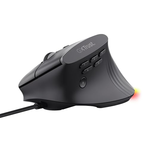 GXTrust Rexxa Ergonomic Gaming...10 Programmable Buttons, Black - down 16.67% (£5.00) to £24.99 from £29.99