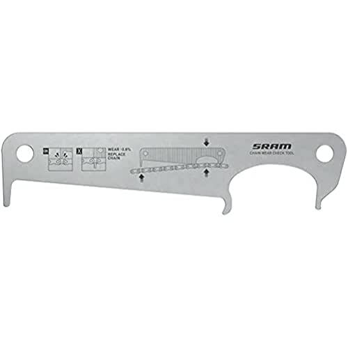 Sram Unisex - Adult Chain Wear Check Tool, Black, One Size - down 9.99% (£2.27) to £20.46 from £22.73