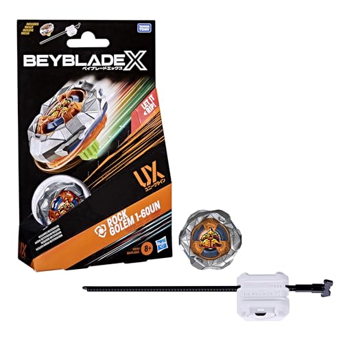 Beyblade X Rock Golem 1-60UN U... Starter Pack Top and Launcher - down 19.18% (£1.87) to £7.88 from £9.75