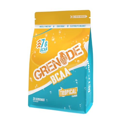 Grenade BCAA Intra Workout Pow... - Tropical, 390 g (Pack of 1) - down 57.33% (£10.75) to £8.00 from £18.75