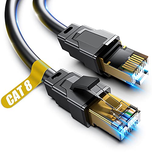 Akake Cat 8 Ethernet Cable, 0.... in Wall, Indoor&Outdoor (12M) - down 39.36% (£11.41) to £17.58 from £28.99