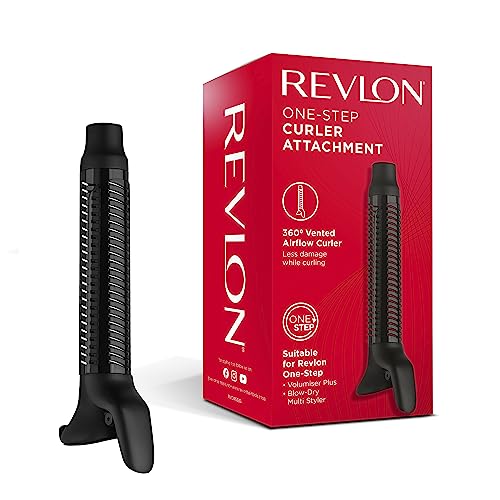 Revlon One-Step 360° Vented Curler Head Attachment Black - down 14.35% (£1.00) to £5.97 from £6.97