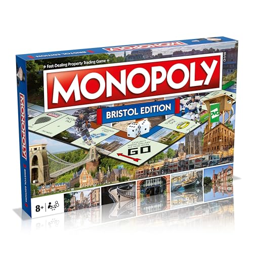 Winning Moves Bristol Monopoly...s a great gift for ages 8 plus - down 15.93% (£4.46) to £23.53 from £27.99
