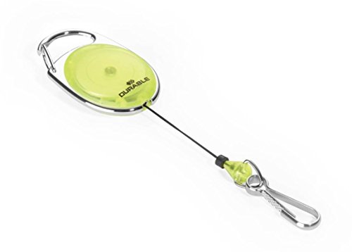 Durable 832704 Jojo Style Retr...ring Clip - Yellow , Pack of 1 - down 18.70% (£0.92) to £4.00 from £4.92