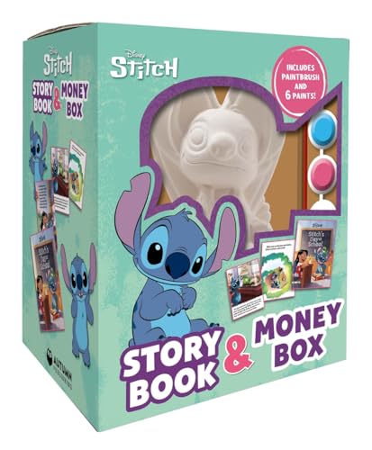 Disney Stitch: Story Book & Money Box - down 26.43% (£2.64) to £7.35 from £9.99