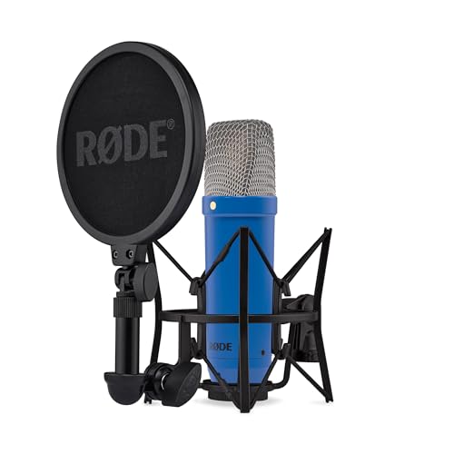 RØDE NT1 Signature Series Larg...eaming and Podcasting (Cobalt) - down 32.32% (£53.00) to £111.00 from £164.00